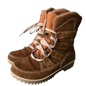 Sorel Meadow Lace Waterproof Suede Boots